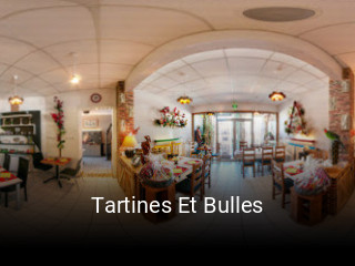 Tartines Et Bulles réservation