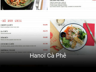 Hanoï Cà Phê réservation en ligne