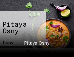 Pitaya Osny réservation en ligne