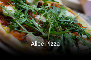 Alice Pizza réservation