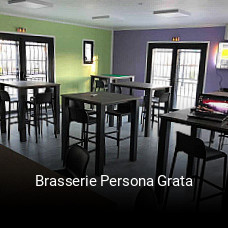 Brasserie Persona Grata réservation de table