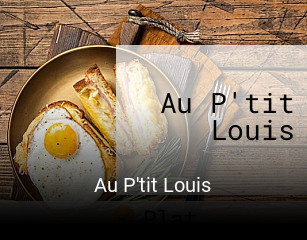 Au P'tit Louis réservation