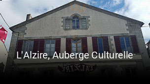 Réserver une table chez L'Alzire, Auberge Culturelle maintenant