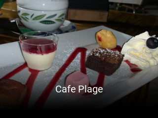 Cafe Plage réservation