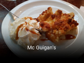 Mc Guigan's réservation en ligne