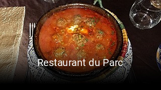 Restaurant du Parc réservation en ligne