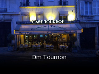 Réserver une table chez Dm Tournon maintenant