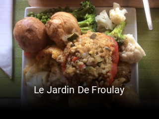 Le Jardin De Froulay réservation de table