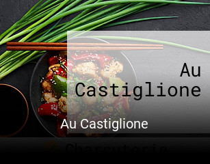 Au Castiglione réservation en ligne