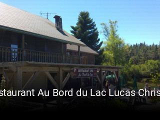 Restaurant Au Bord du Lac Lucas Christian réservation de table