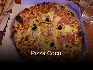 Pizza Coco réservation en ligne