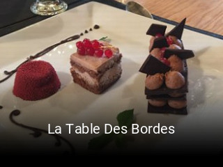 La Table Des Bordes réservation de table