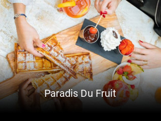 Paradis Du Fruit réservation de table