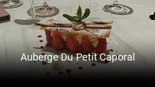 Auberge Du Petit Caporal réservation de table