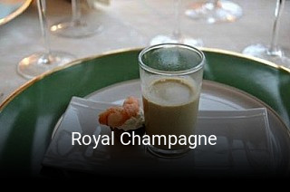 Royal Champagne réservation en ligne