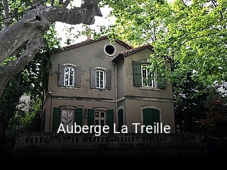 Auberge La Treille réservation de table