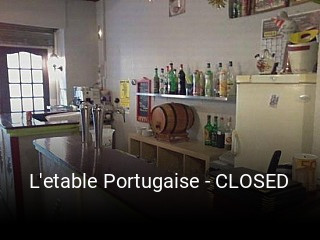 Réserver une table chez L'etable Portugaise - CLOSED maintenant