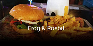 Frog & Rosbif réservation