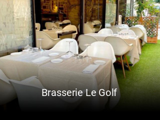 Brasserie Le Golf réservation en ligne