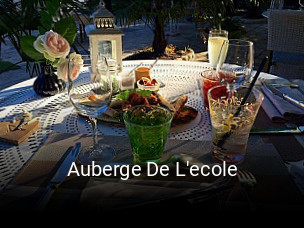 Auberge De L'ecole réservation de table