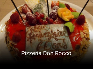 Pizzeria Don Rocco réservation de table