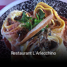 Restaurant L'Arlecchino réservation de table