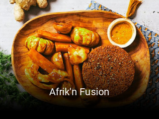 Afrik'n Fusion réservation