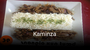 Kaminza réservation de table