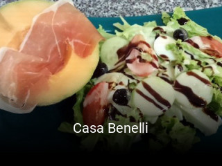Casa Benelli réservation de table