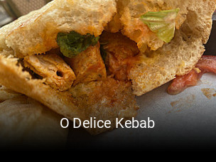 O Delice Kebab réservation de table
