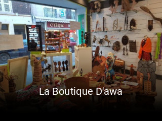 La Boutique D'awa réservation de table