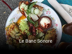 Le Banc Sonore réservation de table