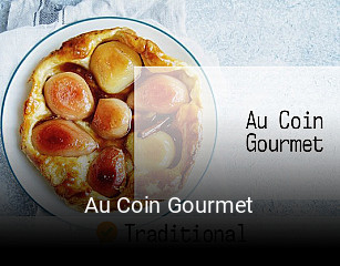 Au Coin Gourmet réservation de table