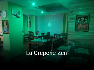 Réserver une table chez La Creperie Zen maintenant