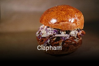Clapham réservation de table