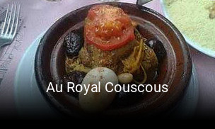 Réserver une table chez Au Royal Couscous maintenant
