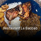 Restaurant Le Baobab réservation de table