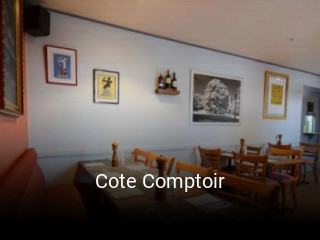 Cote Comptoir réservation de table