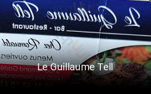 Le Guillaume Tell réservation
