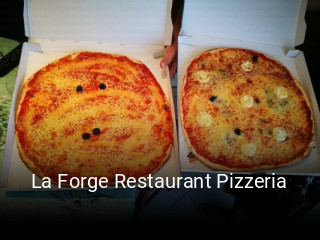 La Forge Restaurant Pizzeria réservation de table