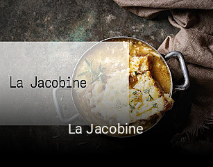 La Jacobine réservation de table