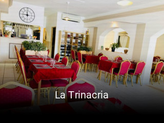 La Trinacria réservation de table