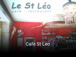 Réserver une table chez Cafe St Leo maintenant