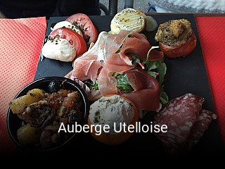 Réserver une table chez Auberge Utelloise maintenant