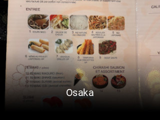 Osaka réservation de table