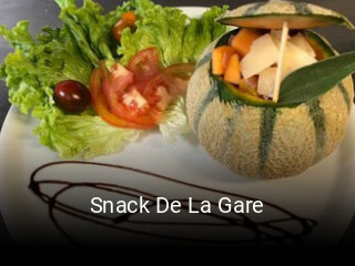 Snack De La Gare réservation de table