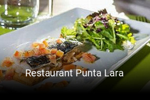 Restaurant Punta Lara réservation de table