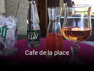 Cafe de la place réservation de table