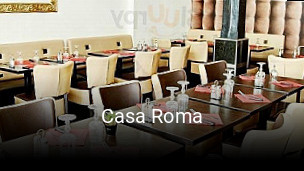 Casa Roma réservation de table