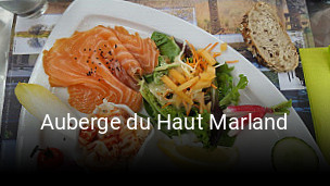 Auberge du Haut Marland réservation de table